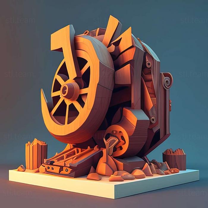 3D модель Гра Гігантські машини 2017 (STL)